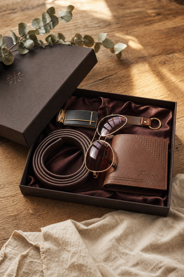 Men's Watch and Belt Gift Box — lifestyle