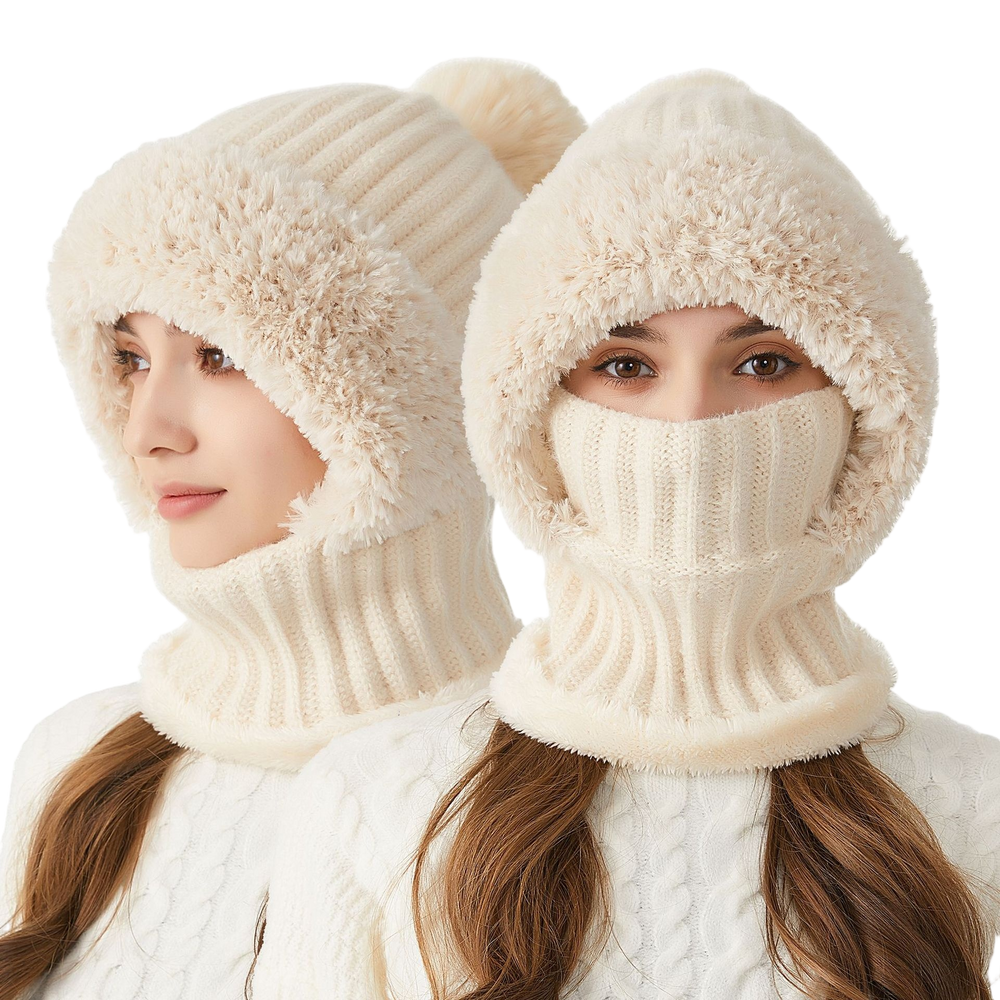 Hat, Scarf, and Mask in a Single Pull