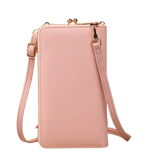 Embroidered Flower Crossbody Wallet Bag — image 1