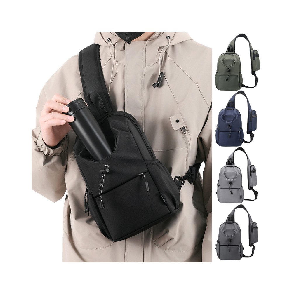 Oxford Cloth Crossbody Chest Bag — image 1