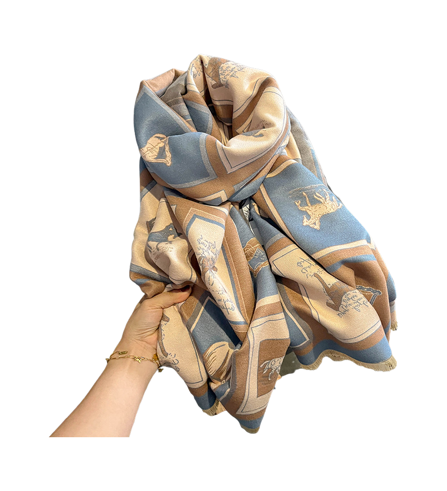 Wears as a Scarf or a Shawl