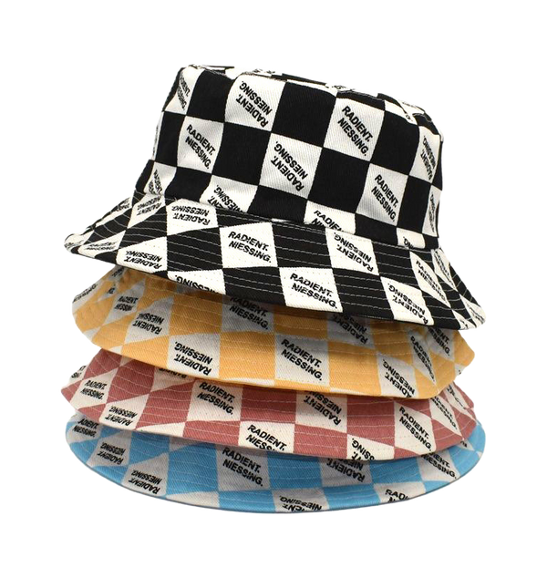 Reversible Plaid Bucket Hat — image 1