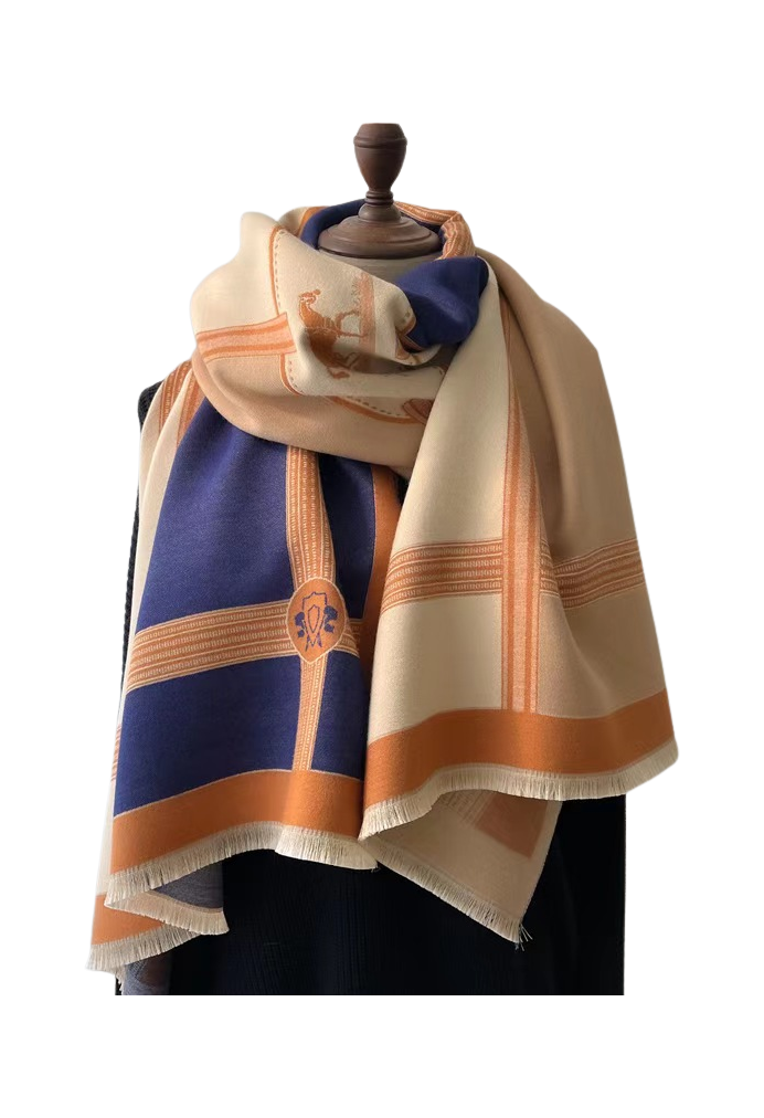 Two Colors in One Wrap
