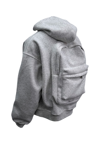 Zip-Up Hooded Sweatshirt — image 1