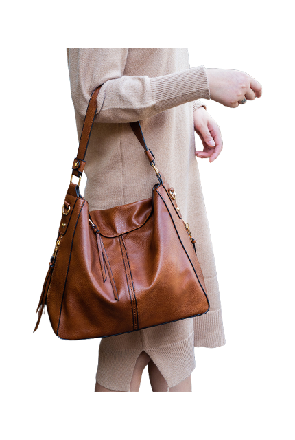 Shoulder, Crossbody, or Tote — One Bag